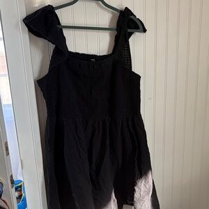 Old navy smocked peasant Sleeveless Ruffle Strap Sundress 2X